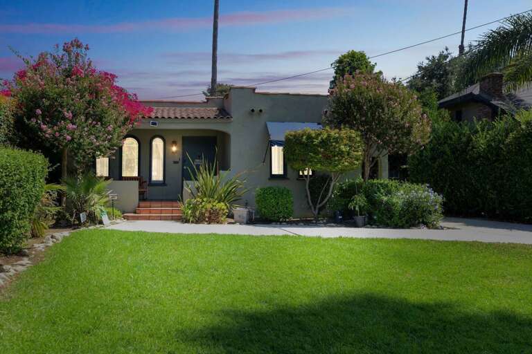 Unwind on the patio and watch the sky transform with stunning hues as the colored clouds paint the horizon at dusk. Unwind on the patio and watch the sky transform with stunning hues as the colored clouds paint the horizon at dusk.